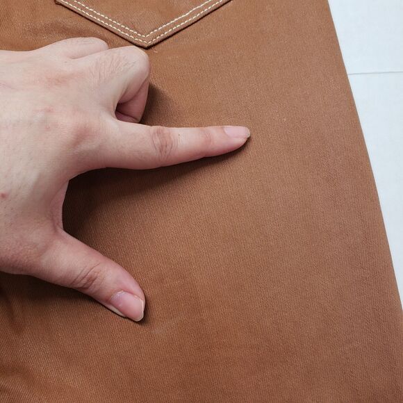 L'Agence Jeans Womens 26 Brown Cognac Margot High Rise Skinny Coated Western USA - Picture 10 of 16